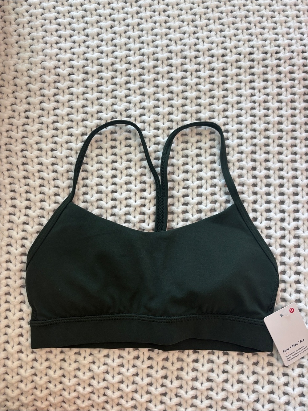 Lululemon dark green bralette